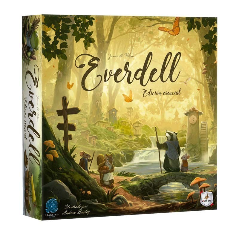 Everdell (Spanisch). Unverzichtbare Bearbeitung.
