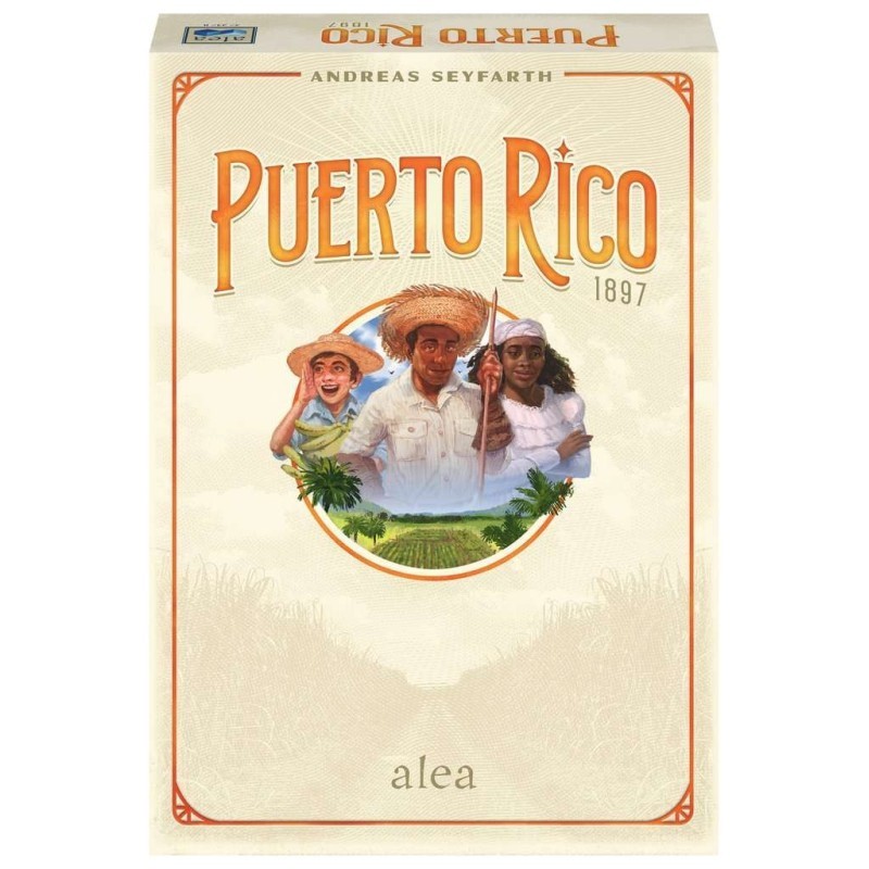 Jogo de Tabuleiro de Gestão Económica e Estratégia Porto Rico 1897 | RAVENSBURGER
