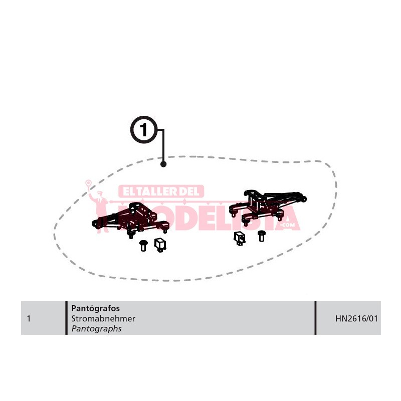 Pantographs.