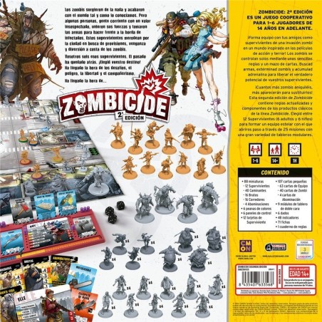Acquista Zombicide 2a Edizione | Gioco da tavolo cooperativo zombie Acquista Zombicide 2a Edizione | Gioco da tavolo cooperativo zombie