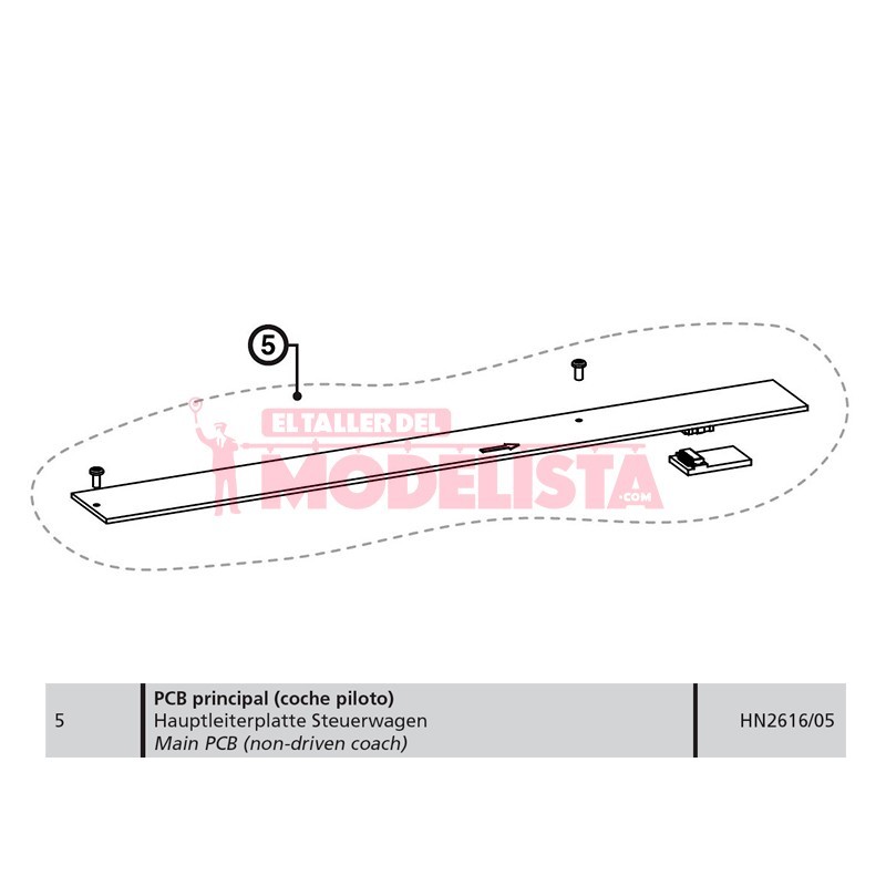 PCB principale (auto pilota).