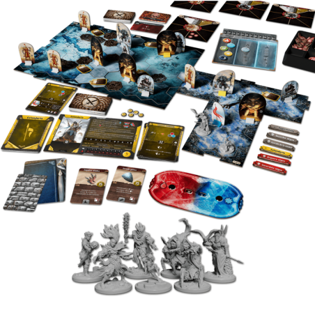 Achetez le jeu de société Frosthaven | Coopérative de campagne Eurogame.
