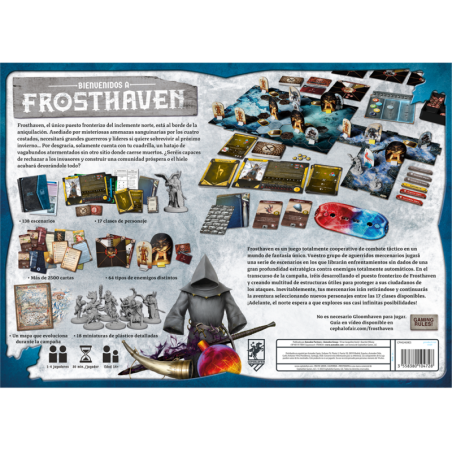 Achetez le jeu de société Frosthaven | Coopérative de campagne Eurogame.