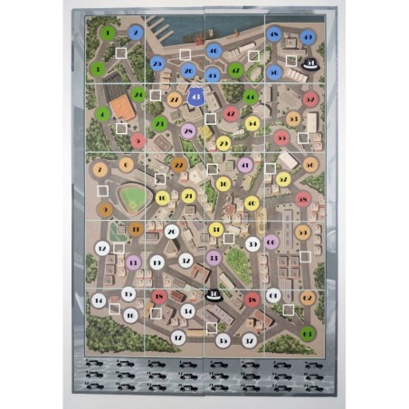 componentes del juego de mesa estrategico 24h de zacatrus - comprar en el taller del modelista