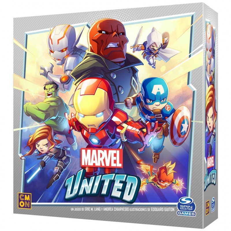 Marvel United cooperative superhero board game core box by CMON - buy at El Taller del Modelista