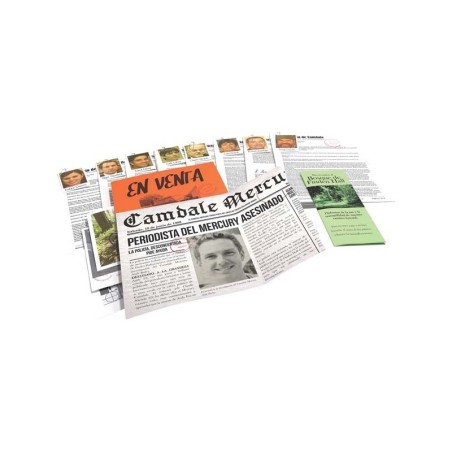 Cold Case: A Story to Die For Investigation Game Components by ThinkFun - Buy at El Taller del Modelista