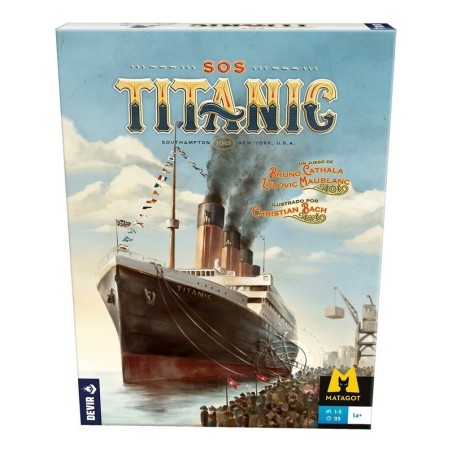 Acquista il gioco da tavolo cooperativo SOS Titanic DEVIR Titanic
