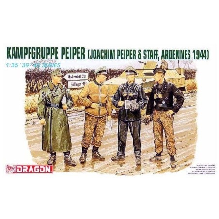 Peiper Kommandogruppe und Stab.