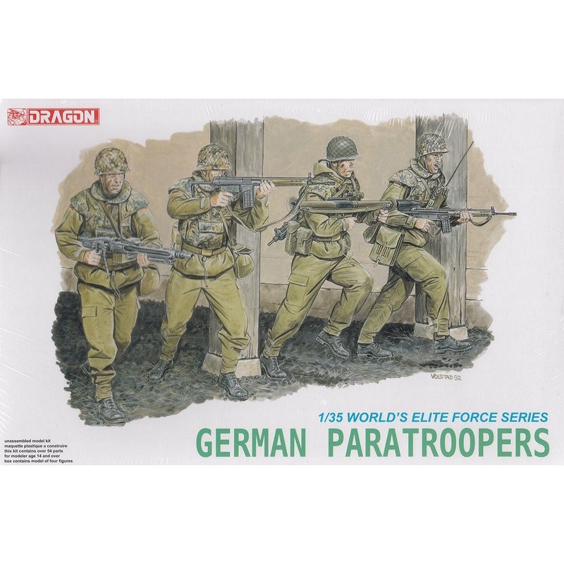 Deutsche Fallschirmjäger.