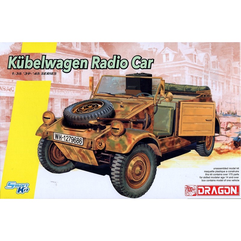Kübelwagen radio car.