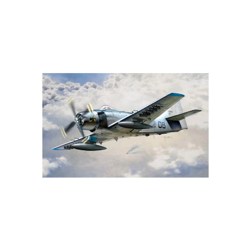 AD-4 Skyraider. ITALERI 2697