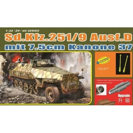 Sd.Kfz.251/9 Ausf.D avec 7,5 cm Kanone 37.