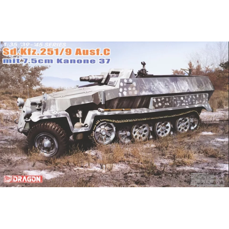 Sd.Kfz.251/9 Ausf. C com 7,5cm Kanone 37.