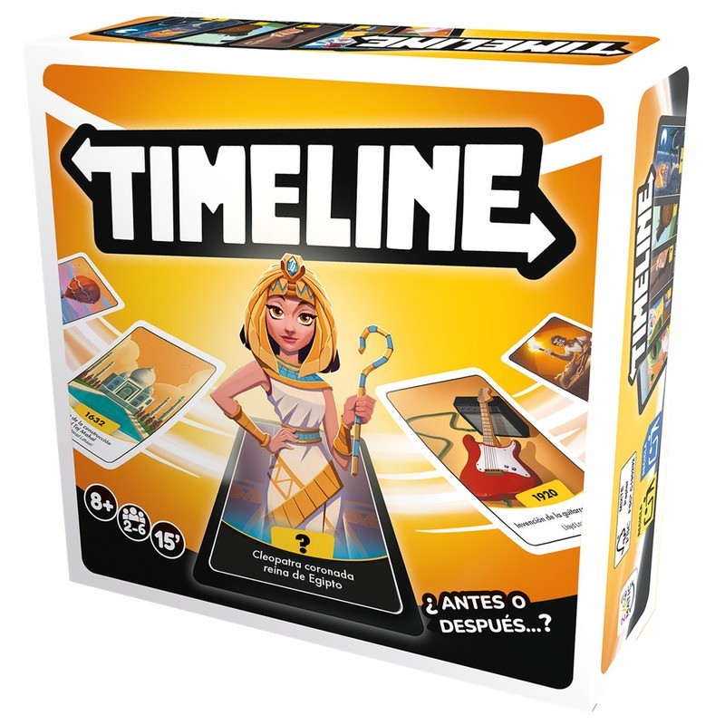caja del juego de historia timeline de asmodee - comprar en el taller del modelista