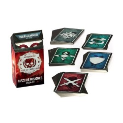Warhammer 40,000: Chapter Approved Mission Deck 2026-27. Spanish.