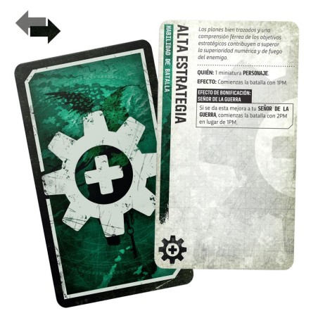 Warhammer 40 000 : deck narratif de campagne Dominatus. espagnol.