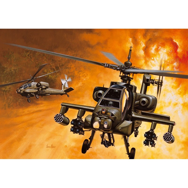 AH-64 Apache.