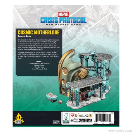 Juego de miniaturas marvel crisis protocol cosmic motherlode de atomic mass games - comprar