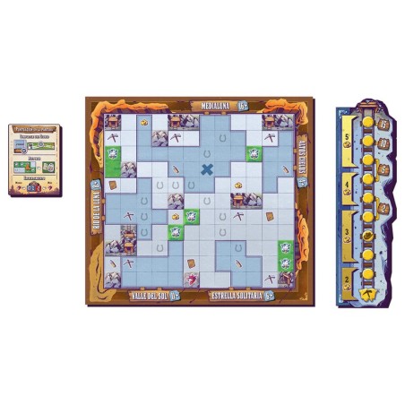 Wild Tiled West Tile-Placement Board Game by Asmodee - Buy at El Taller del Modelista