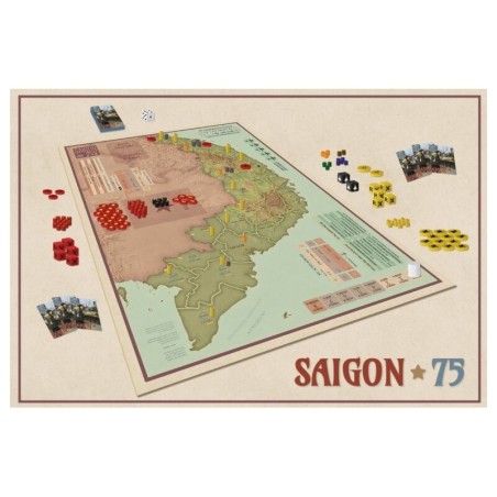Saigon 75 Strategic Vietnam War Wargame by Draco Ideas - Buy at El Taller del Modelista Saigon 75 Strategic Vietnam War Wargame by Draco Ideas - Buy at El Taller del Modelista
