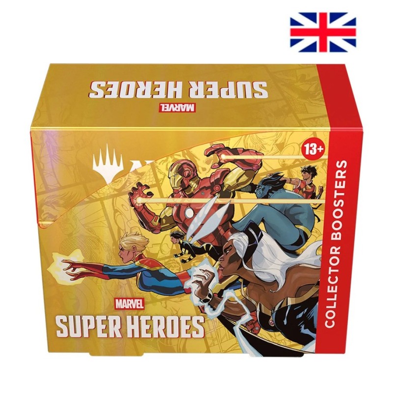 Magic the gathering marvel superheroes collector booster display de wizads of the coast - comprar.