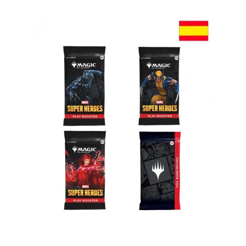 Comprar Magic: The Gathering Marvel Super Heroes Play Booster | Envelope de Cartão