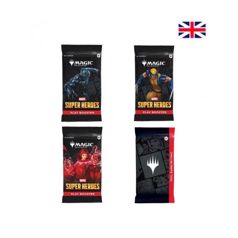 Kaufe Magic: The Gathering Marvel Super Heroes Play Booster | Kartenumschlag