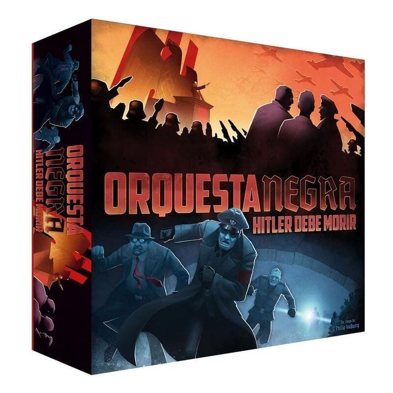 juego de mesa cooperativo histórico orquesta negra Hitler debe morir de asmodee -comprar en el taller del modelista