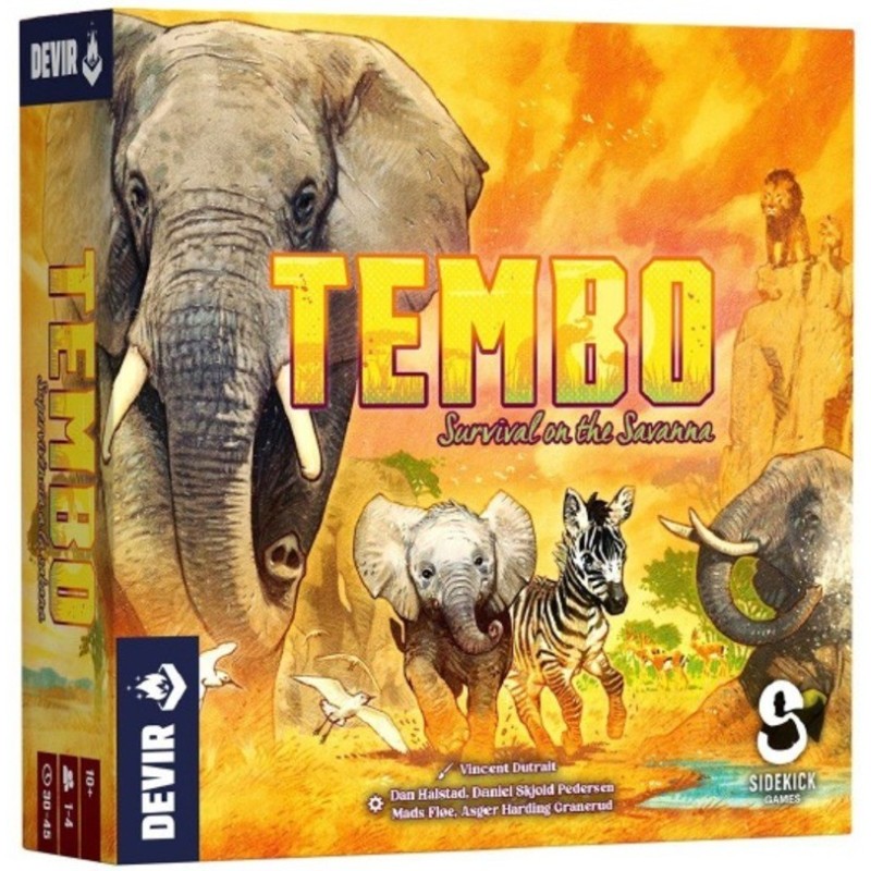 Tembo: Survival of the Savanna – Family Board Game by Devir - Buy at El Taller del Modelista