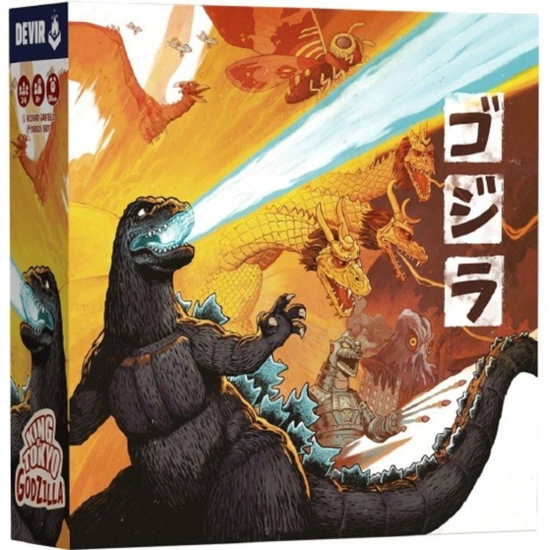 juego familiar de dados king of tokyo Godzilla de devir - comprar en el taller del modelista