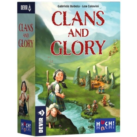Clans and Glory: Family Strategy Board Game by Devir - Buy at El Taller del Modelista