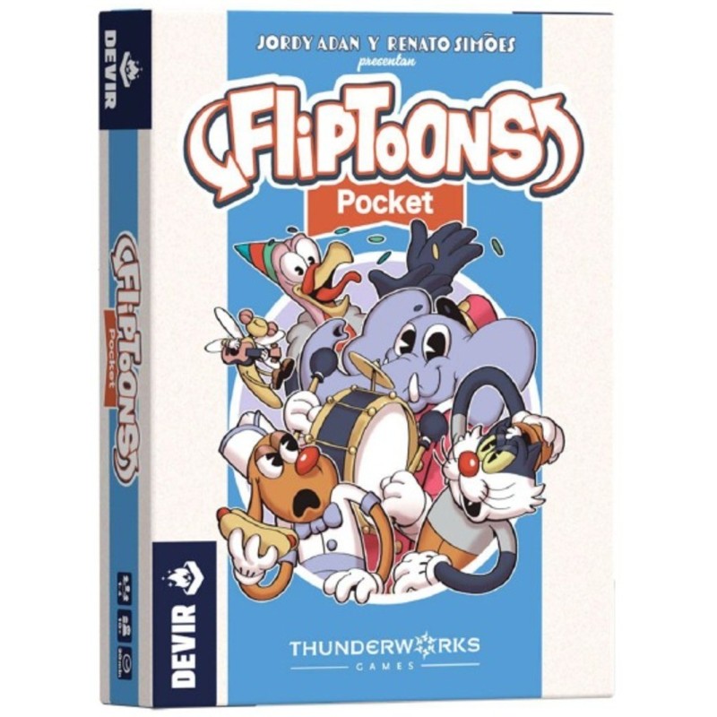 Fliptoon: Creative Deduction Card Game by Devir - Buy at El Taller del Modelista