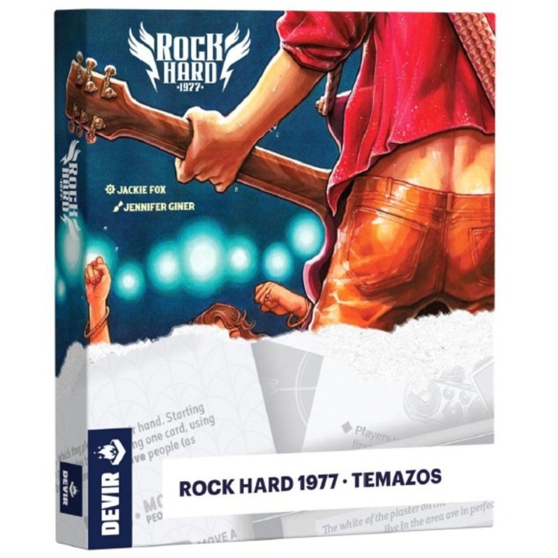 ampliacion del juego rock hard 1977: temazos de devir - comprar en el taller del modelista