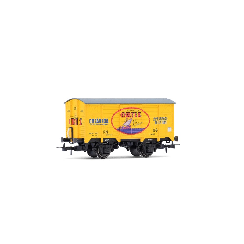 Closed wagon J "Conservas Ortiz", RN.