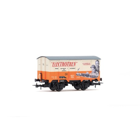 Closed wagon J, "Electrotren".