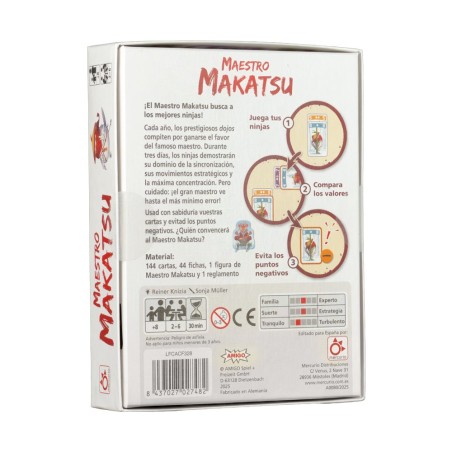 Master Makatsu: Gioco di carte di strategia e gestione delle mani.