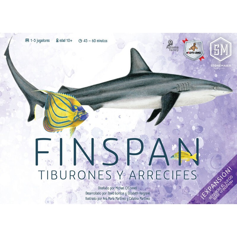 Finspan: Tiburones Y Arrecifes - Expansión