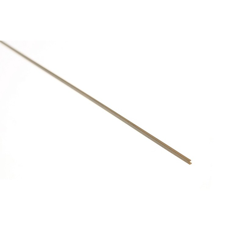 Brass C channel 1 x 3 mm. ALBION CC3 Brass C channel 1 x 3 mm. ALBION CC3