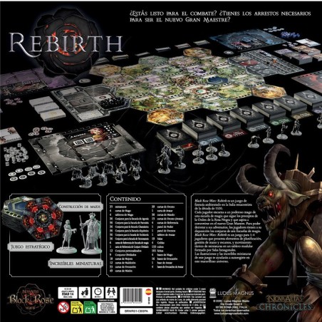 Black Rose Wars: Rebirth Strategy Board Game by Asmodee - Buy at El Taller del Modelista