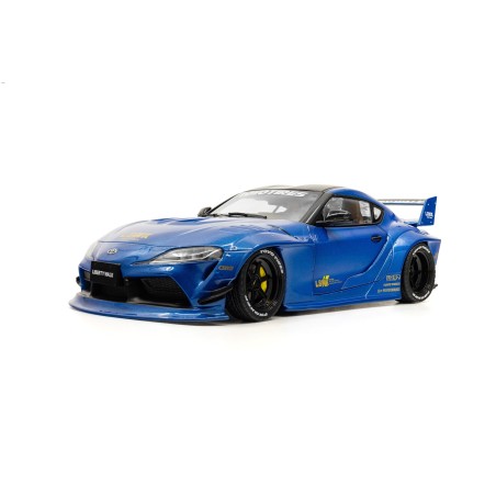 Toyota GR Supra LIBERTY WALK BODY KIT – BLUE METALLIC – 2025.