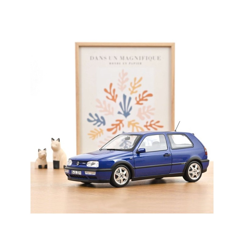 VW Golf GTI Conceito de Cor 1994 Azul Jazz.