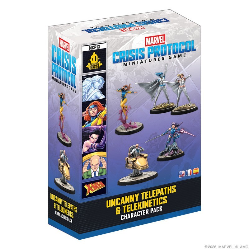 Marvel: Crisis Protocol Uncanny Telepaths & Telekinetics Miniatures Game Pack by Atomic Mass Games - Buy