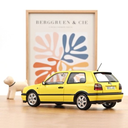 VW Golf GTI Cor Conceito 1994 Amarelo.