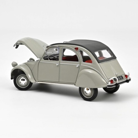 Citroën 2CV AZAM, 1966. Grey. [Defect on rear window].