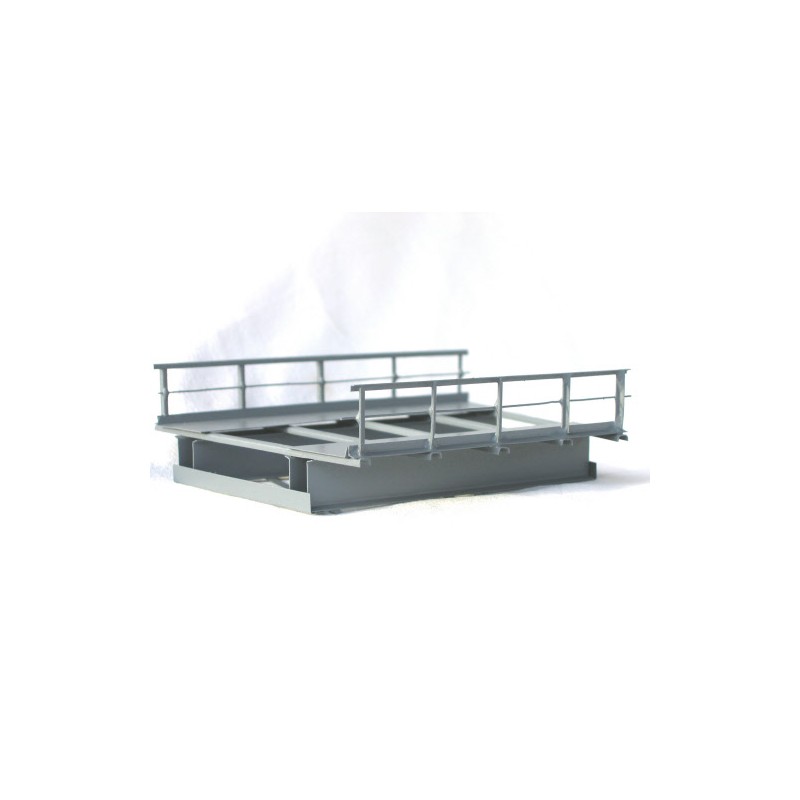 Tramo de puente curvo. HACK BRUCKEN R1