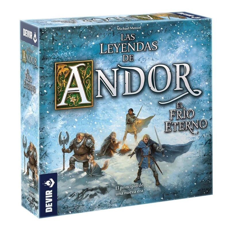 juego de mesa cooperativo las leyendas de Andor el frío eterno de Devir - comprar en el taller del modelista