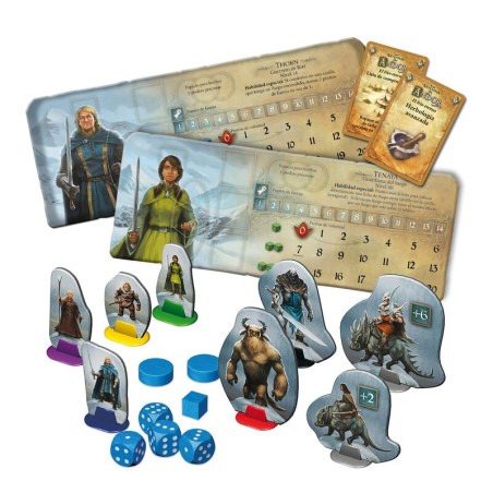 Legends of Andor: The Eternal Cold Cooperative Board Game by Devir - Buy at El Taller del Modelista