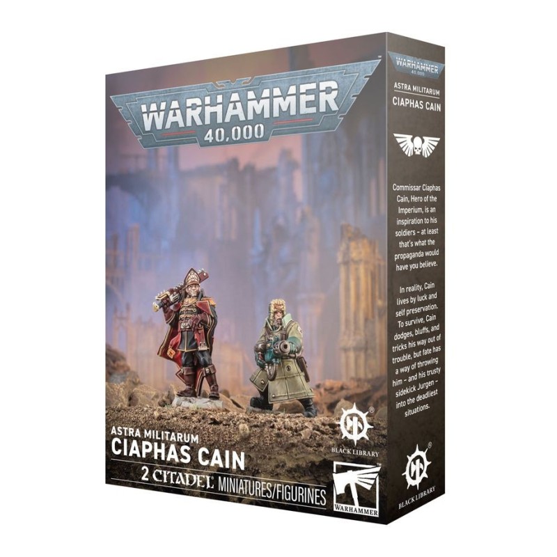 Astra Militarum: Ciaphas Kain.
