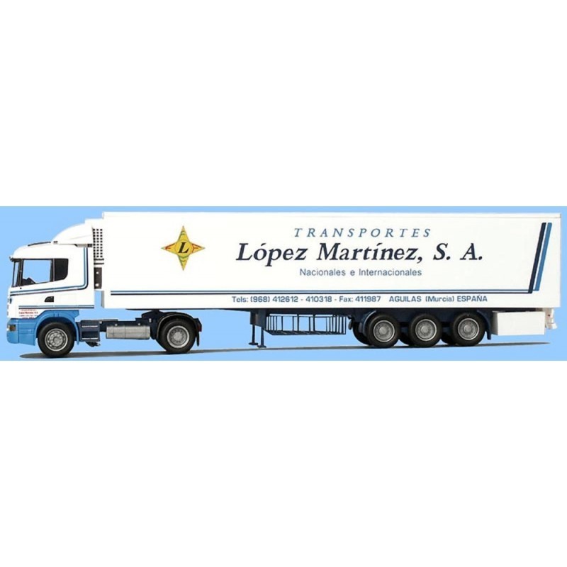 Scania "4" R "Transportes López Mártinez S.A". [Spoiler: Decke kaputt].
