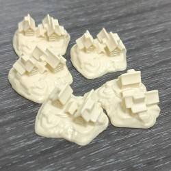 Catan: Settlements - White (x5).